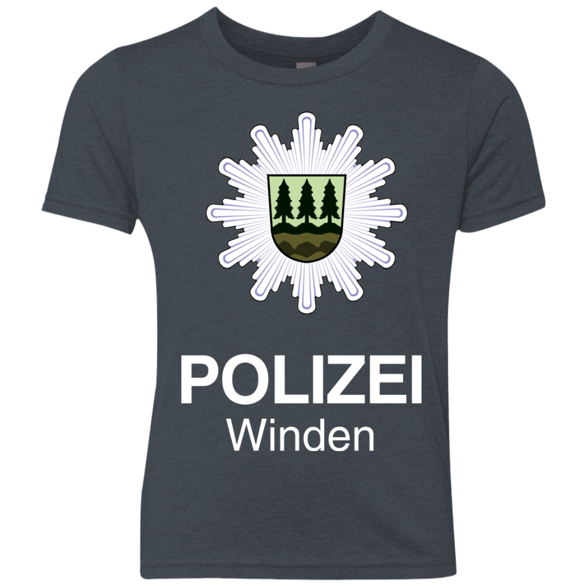 Winden Polizei Youth Triblend T-Shirt