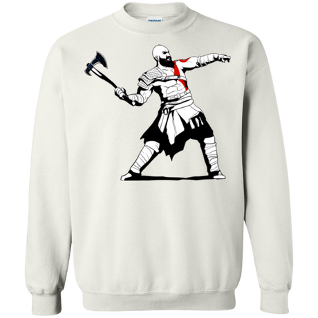 Kratos Banksy Crewneck Sweatshirt