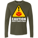 Watch Your Step Men's Premium Long Sleeve