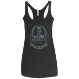 Lovecraft Canned Octopus Women's Triblend Racerback Tank