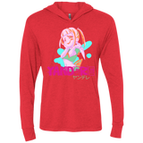 Yandere Triblend Long Sleeve Hoodie Tee