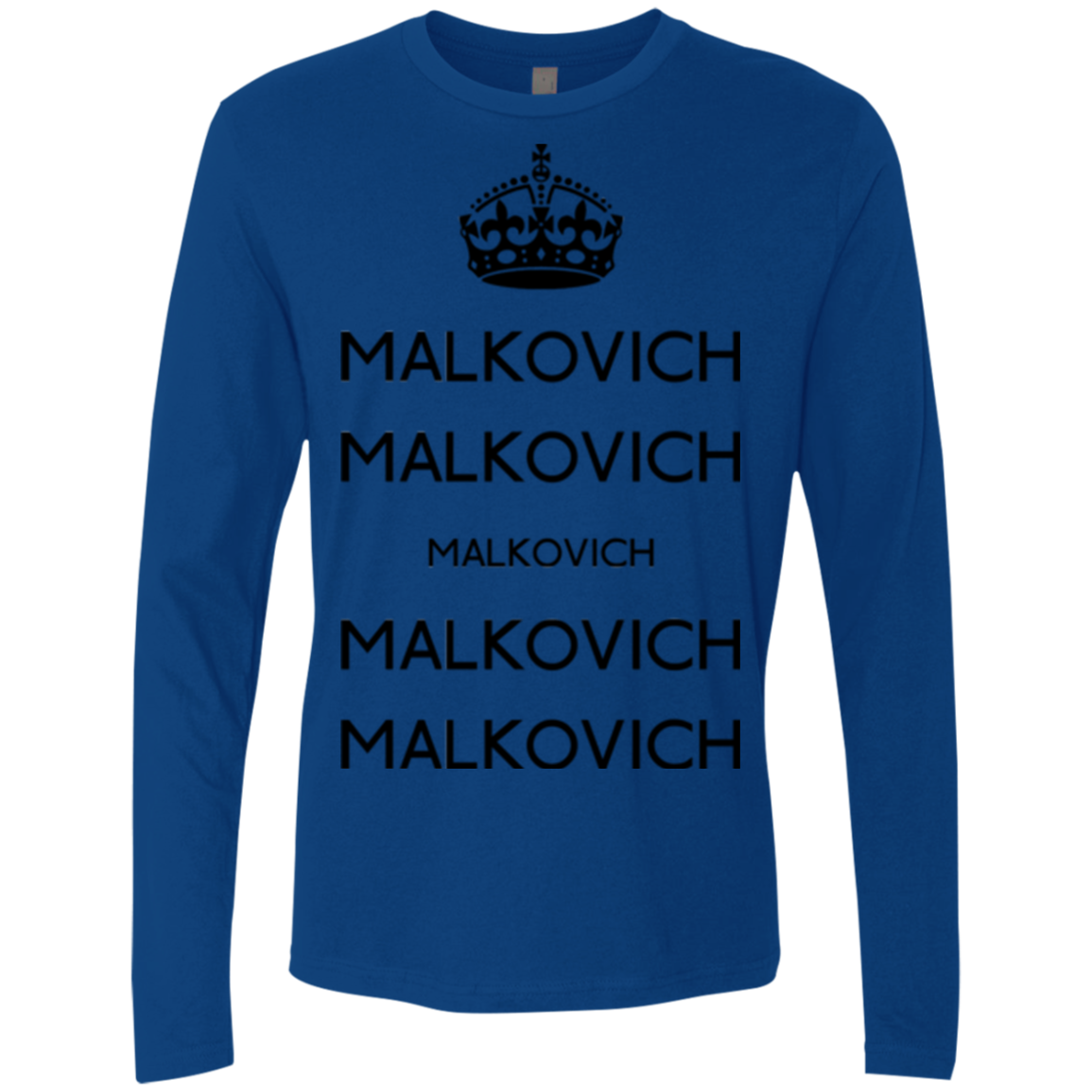 Keep Calm Malkovich Men's Premium Long Sleeve