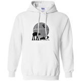 Full Moon Over Empire Pullover Hoodie