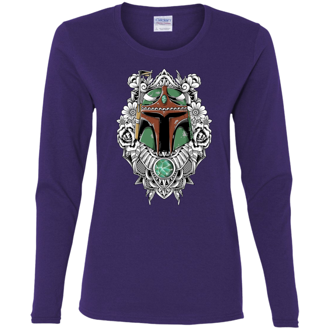 Mandalorian Warrior Women's Long Sleeve T-Shirt