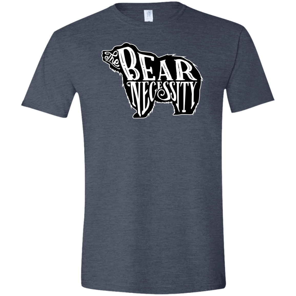 The Bear Necessity Men's Semi-Fitted Softstyle