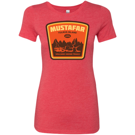 Volcanic Hiking Trails Women's Triblend T-Shirt