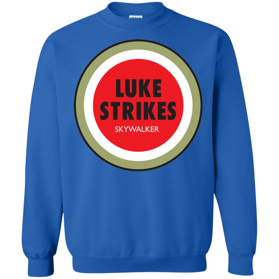 Luke Strikes Crewneck Sweatshirt