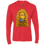 Banana Throne Triblend Long Sleeve Hoodie Tee