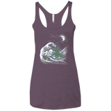 Wave Of R'lyeh Women's Triblend Racerback Tank