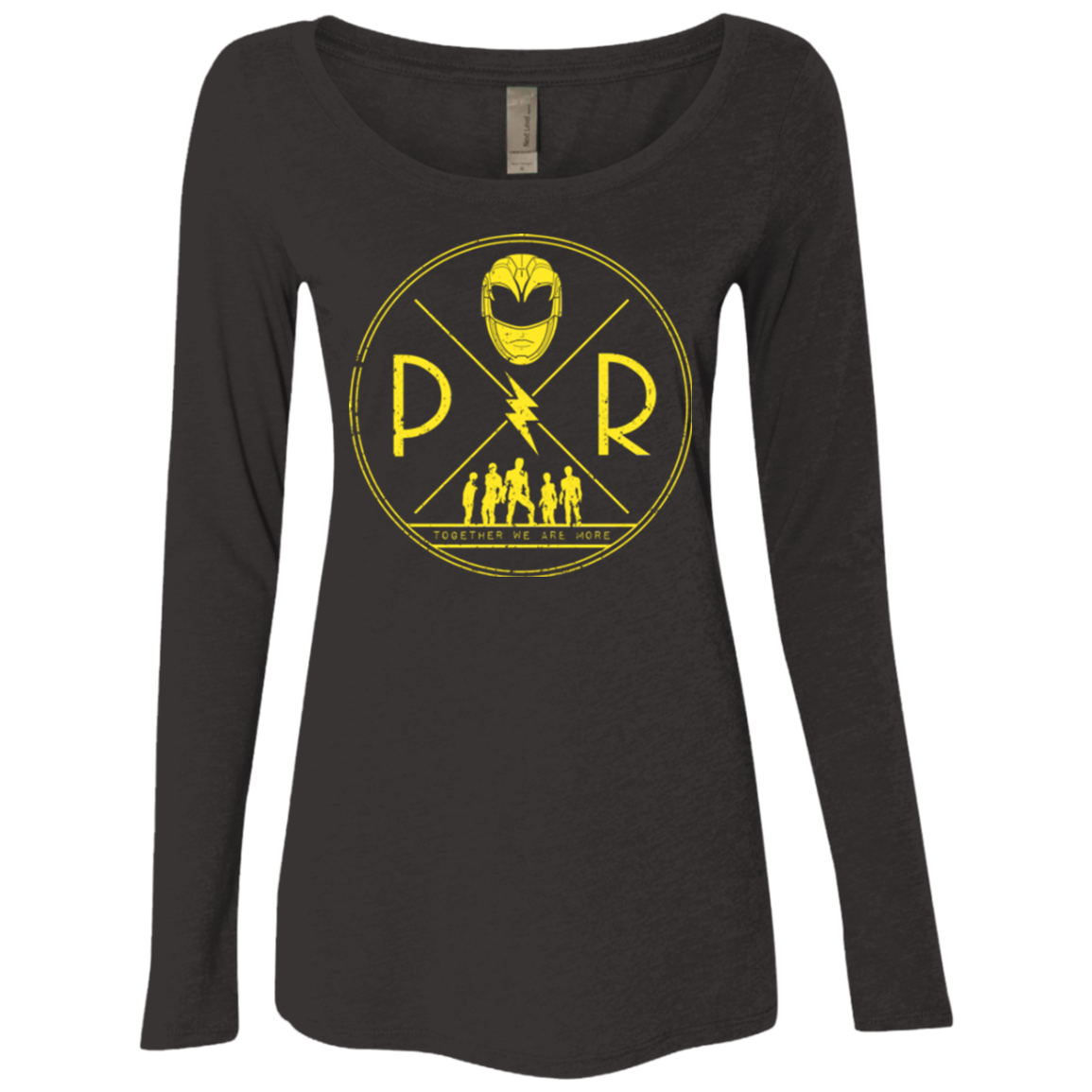 Yellow Power Women's Triblend Long Sleeve Shirt