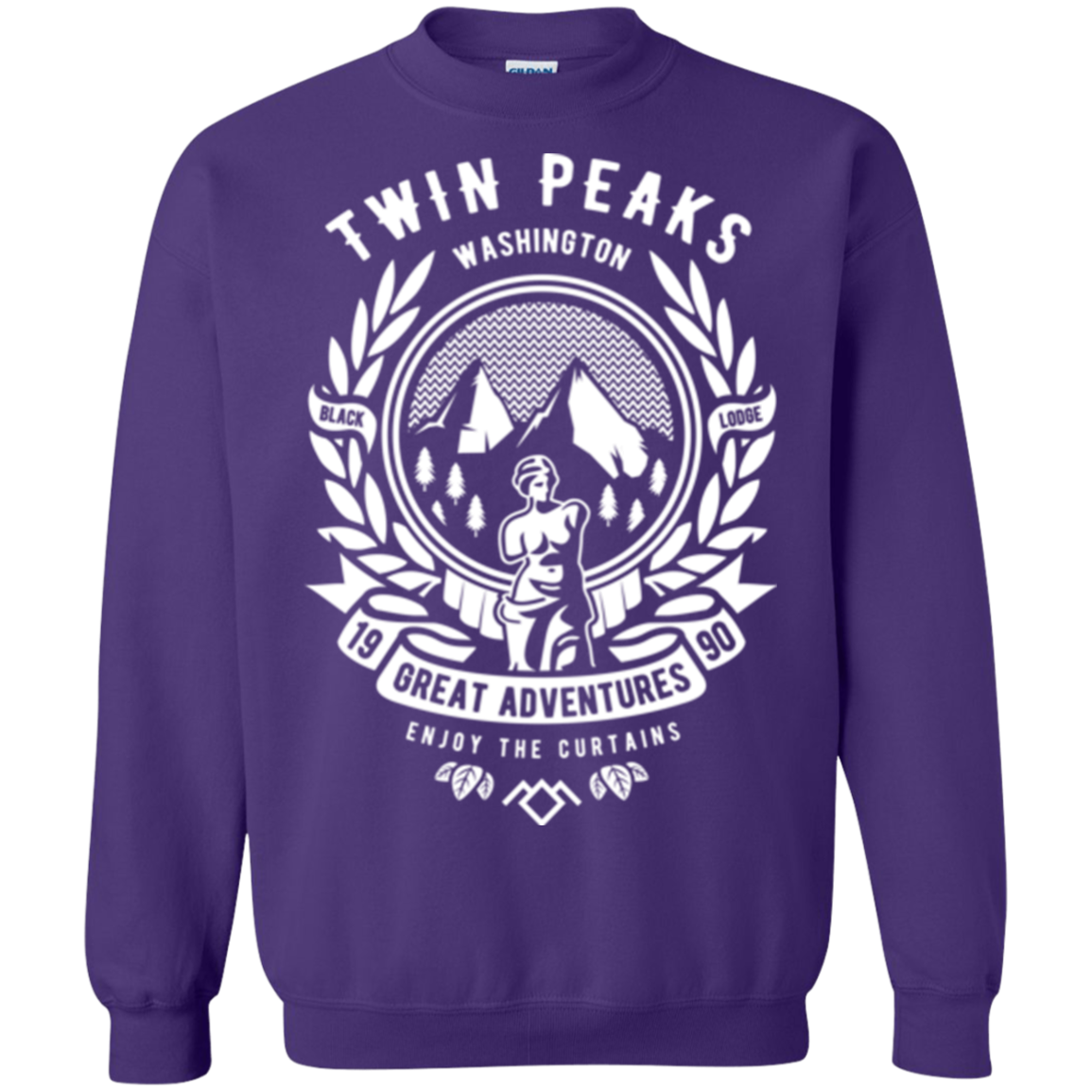 ENJOY THE CURTAINS Crewneck Sweatshirt