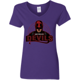 NYC Devils Women's V-Neck T-Shirt