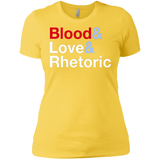 Blood Love Rhetoric Women's Premium T-Shirt