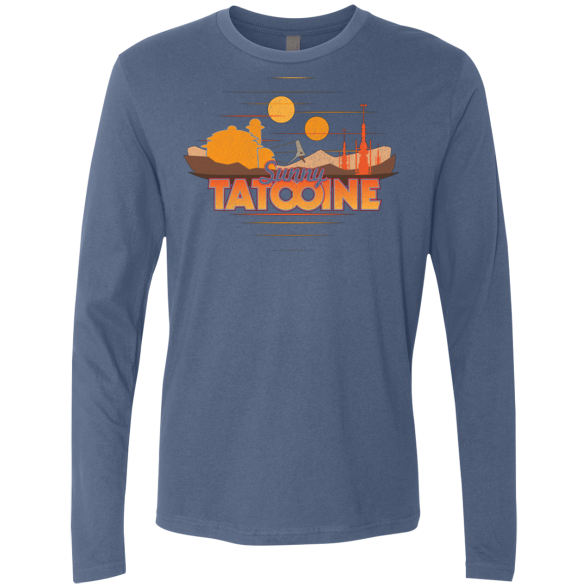 Sunny Tatooine Men's Premium Long Sleeve