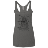 Dalek Plan Women's Triblend Racerback Tank