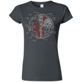 Death Star Plan Junior Slimmer-Fit T-Shirt