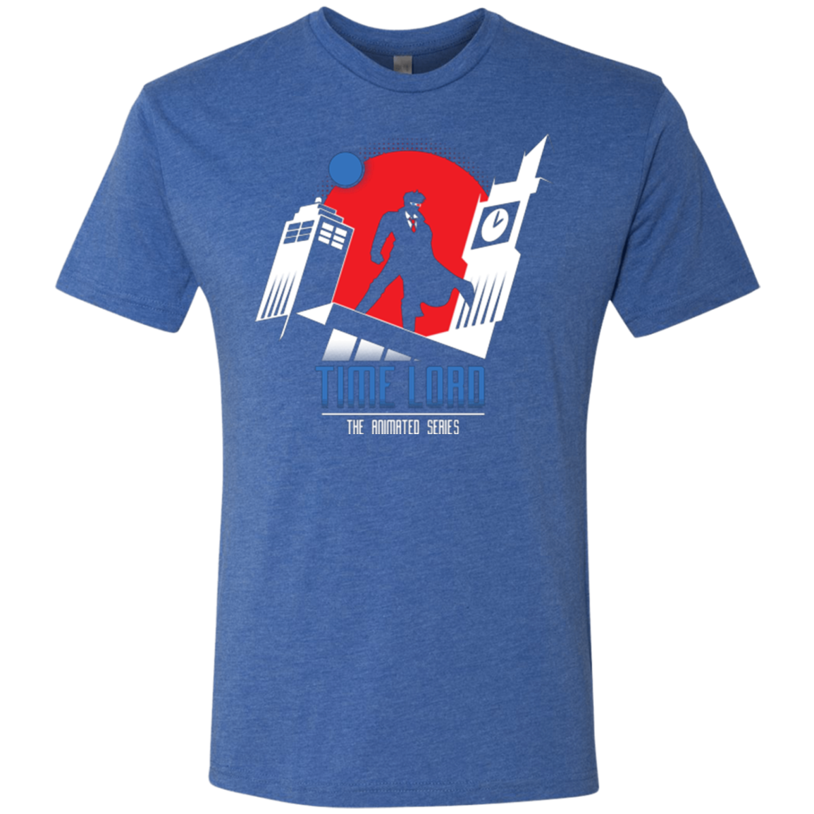 Time Lord Animated Series Men's Triblend T-Shirt