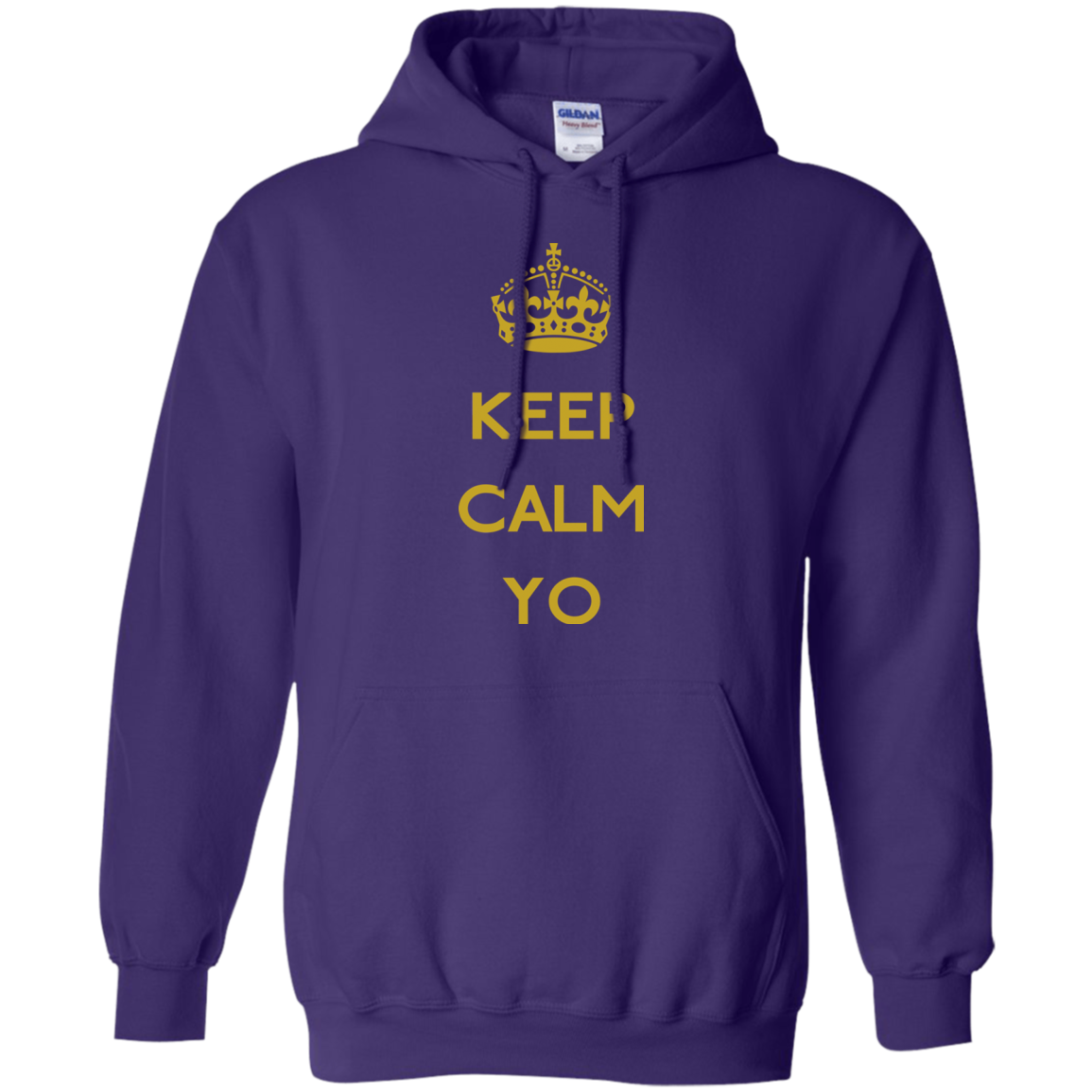 Keep Calm Yo Pullover Hoodie