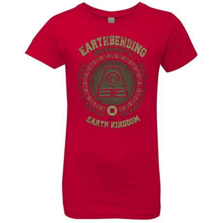 Earthbending university Girls Premium T-Shirt