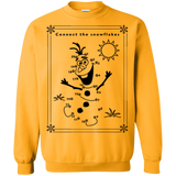 Connect the snowflakes Crewneck Sweatshirt