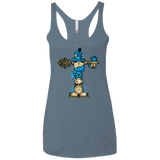 Wonderland Totem Women's Triblend Racerback Tank