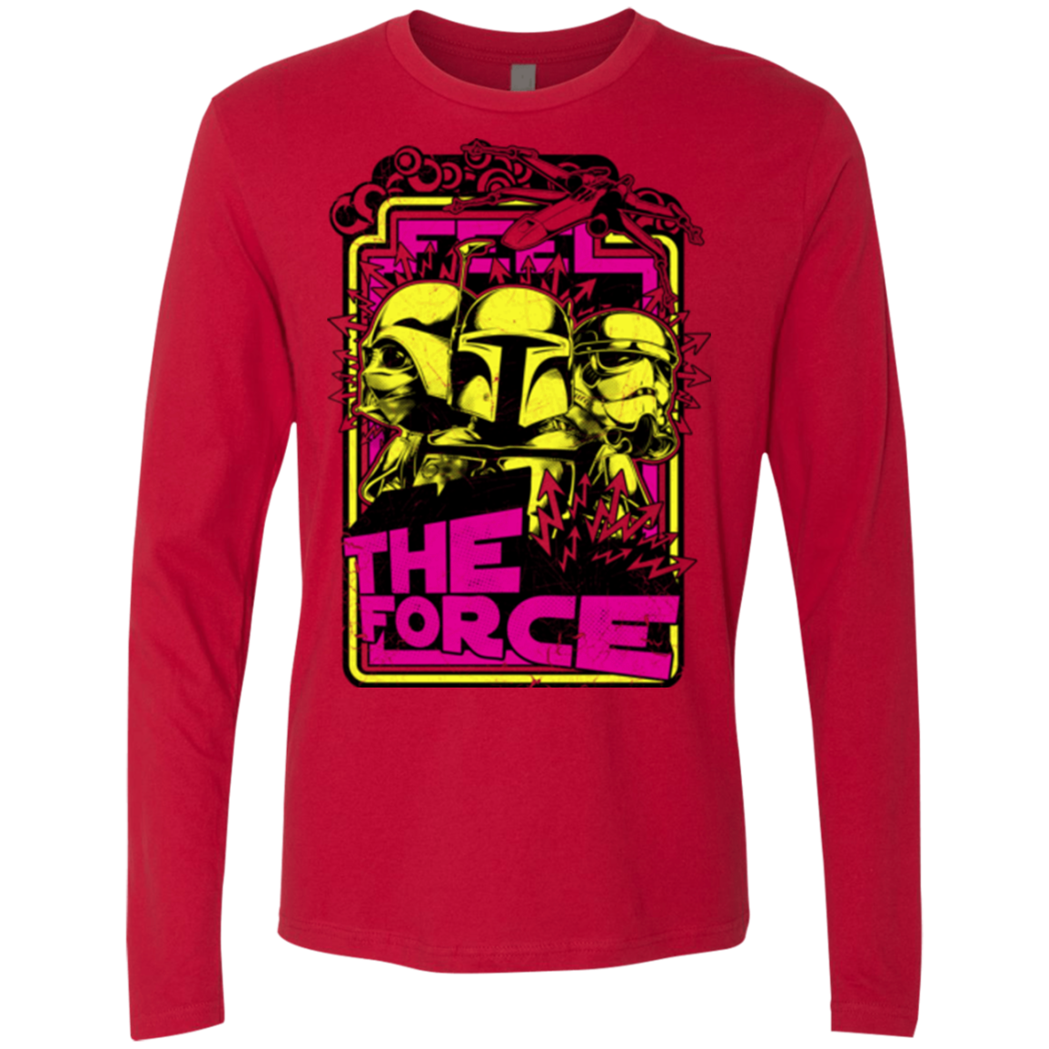 Feel The Force Men's Premium Long Sleeve