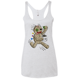 Voodoo Coffee Runner Women's Triblend Racerback Tank
