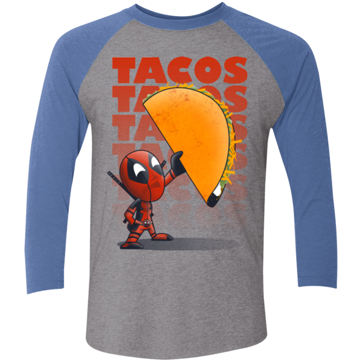 Tacos Triblend 3/4 Sleeve