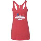 Viva Mordor Women's Triblend Racerback Tank