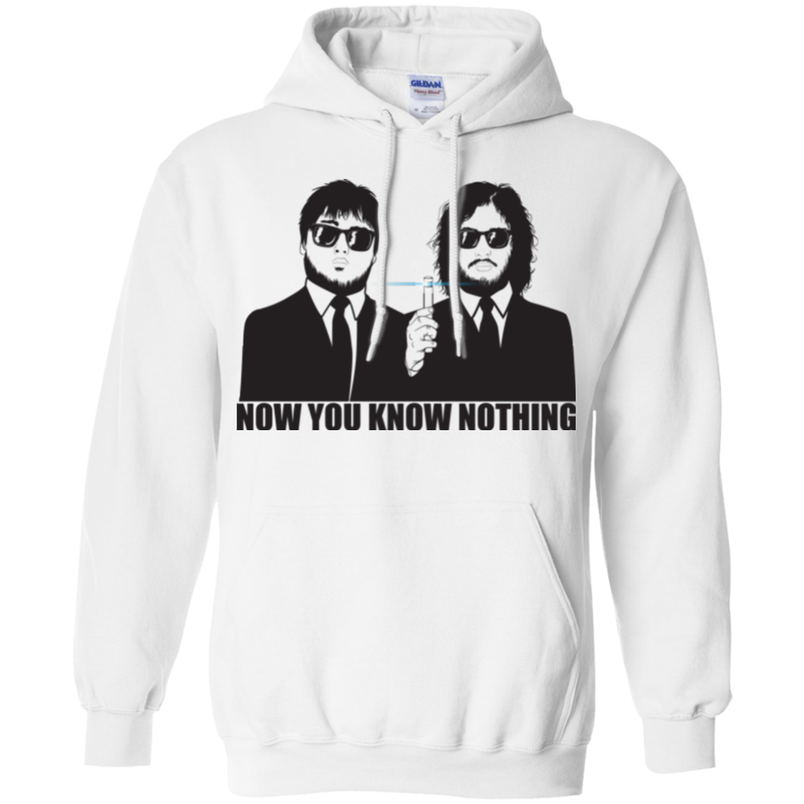 NOW YOU KNOW NOTHING Pullover Hoodie