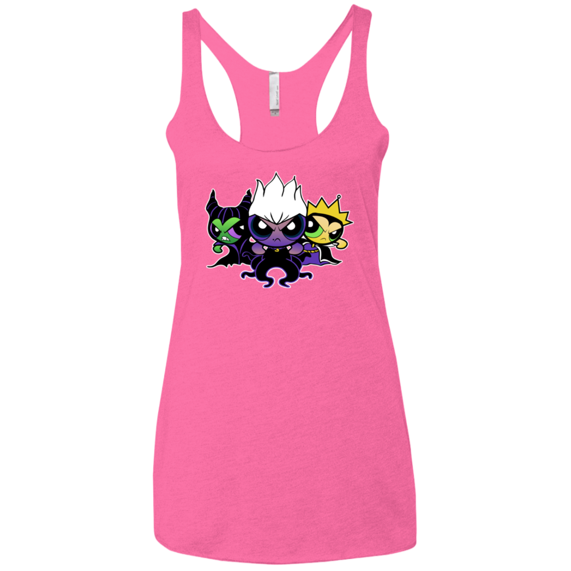 Villain Puff Girls Women's Triblend Racerback Tank