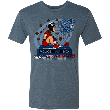 Tardis Girl Men's Triblend T-Shirt