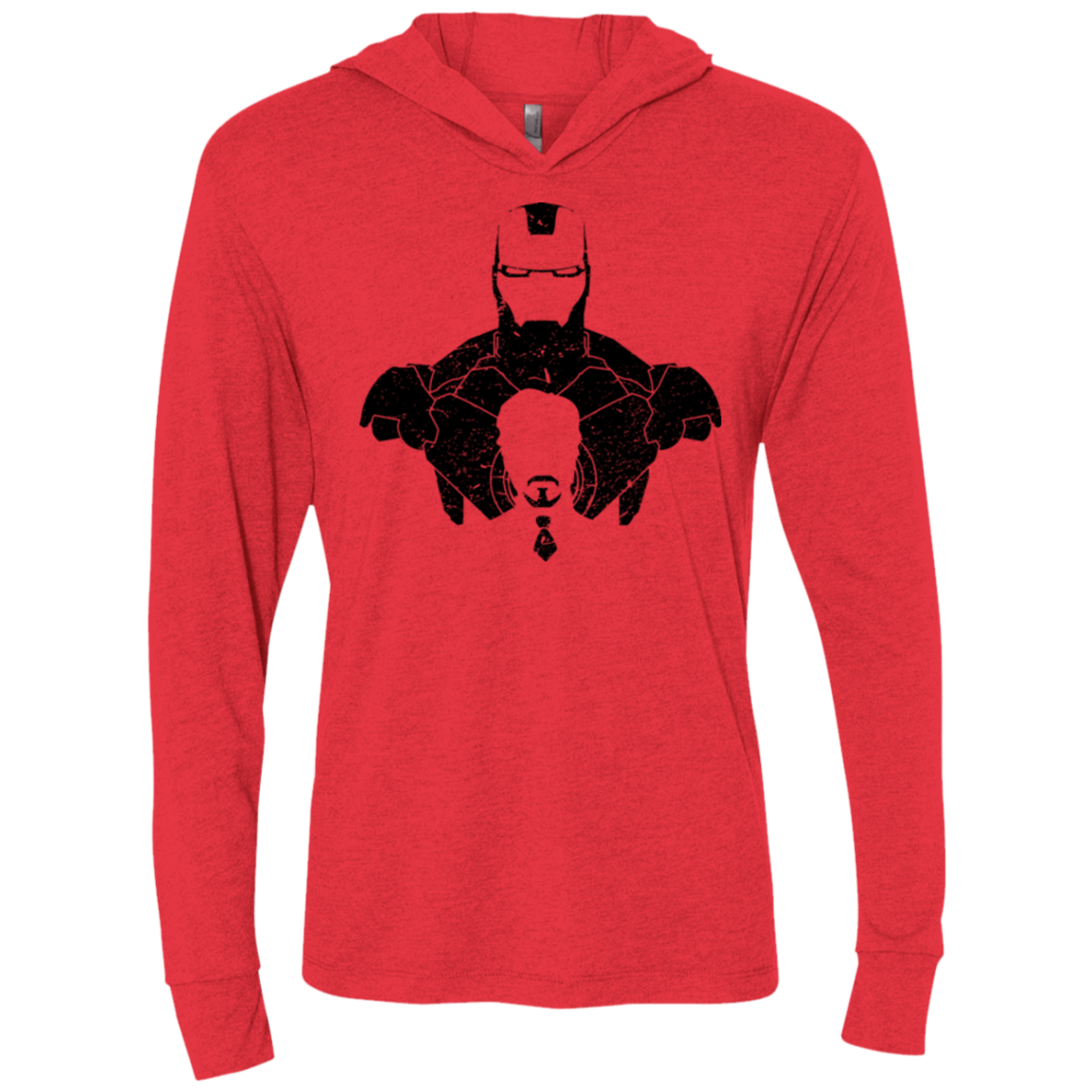 ARMOR SHADOW Triblend Long Sleeve Hoodie Tee
