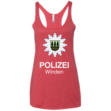 Winden Polizei Women's Triblend Racerback Tank