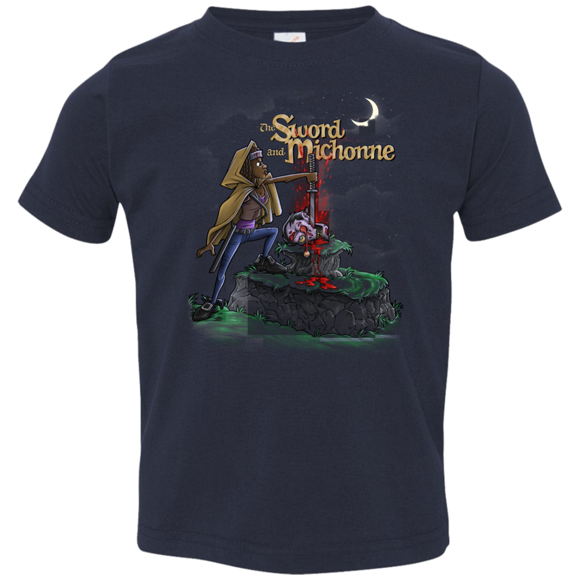 The Sword and Michonne Toddler Premium T-Shirt