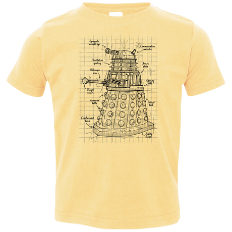 Dalek Plan Toddler Premium T-Shirt