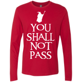 You shall not pass Men's Premium Long Sleeve