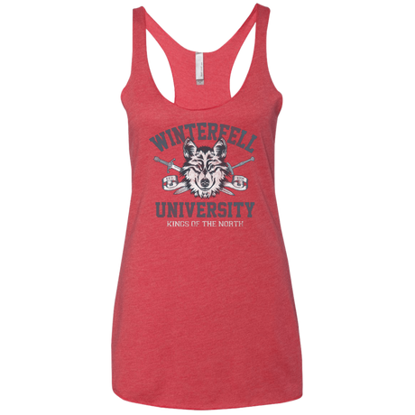 Winterfell U Women's Triblend Racerback Tank