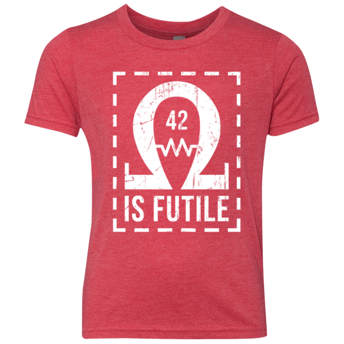 Resistance is Futile Youth Triblend T-Shirt