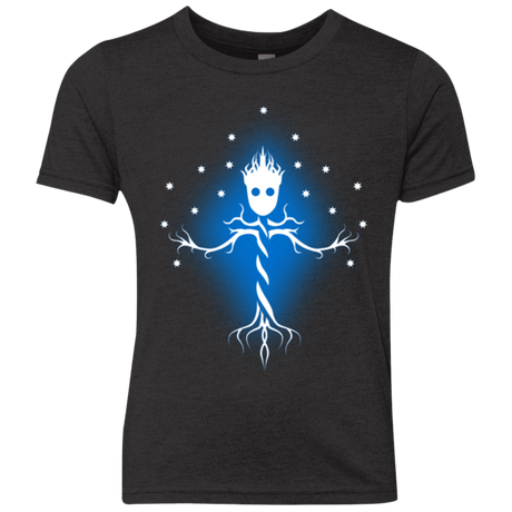 Guardian Tree of The Galaxy Youth Triblend T-Shirt