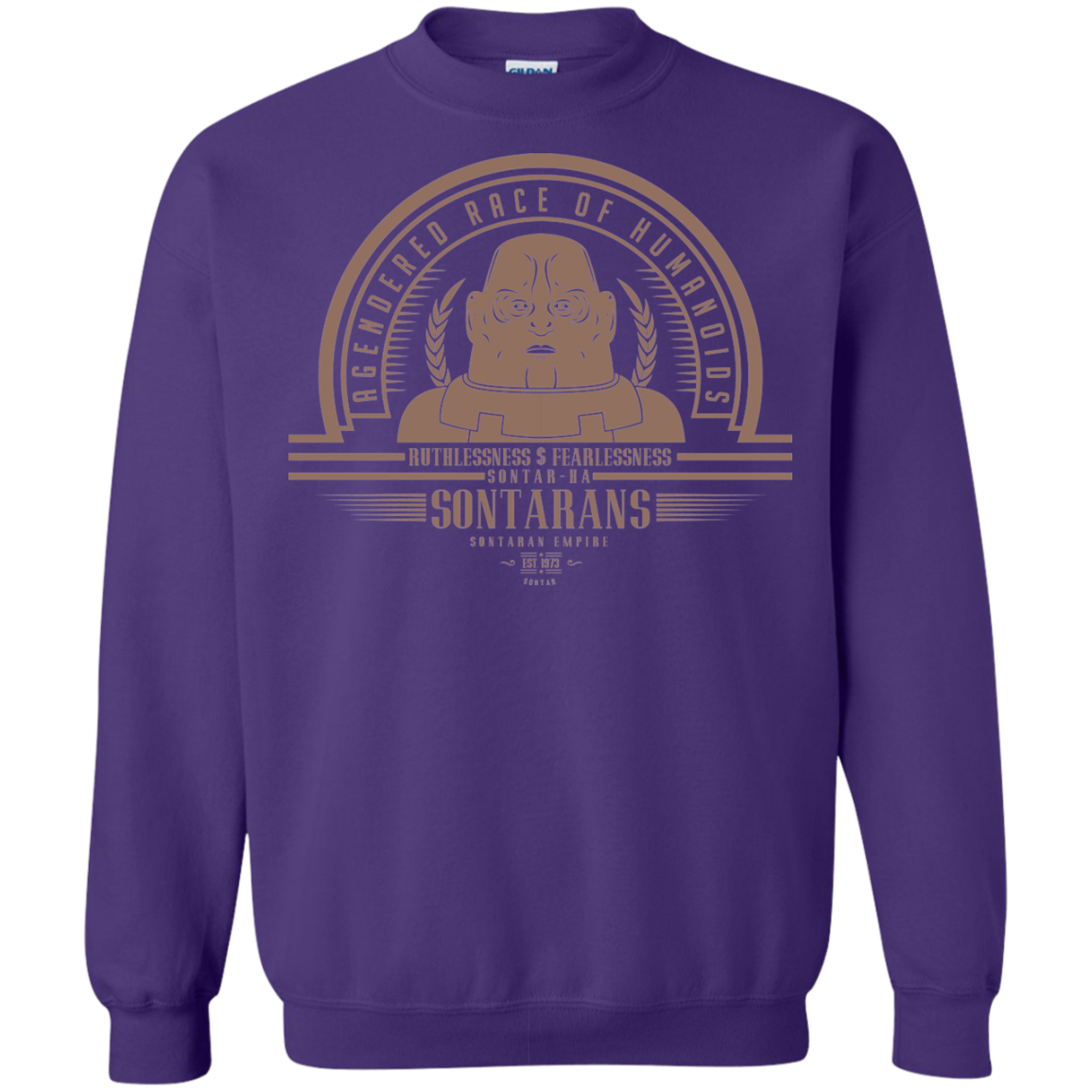 Who Villains Sontarans Crewneck Sweatshirt