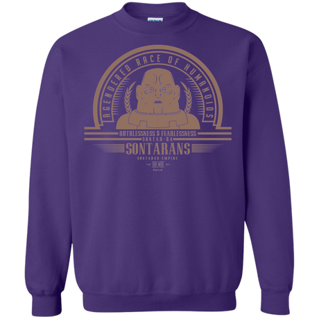 Who Villains Sontarans Crewneck Sweatshirt