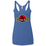 Cactuar Park Women's Triblend Racerback Tank