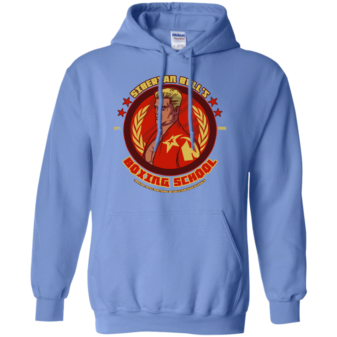Siberian Bull Pullover Hoodie