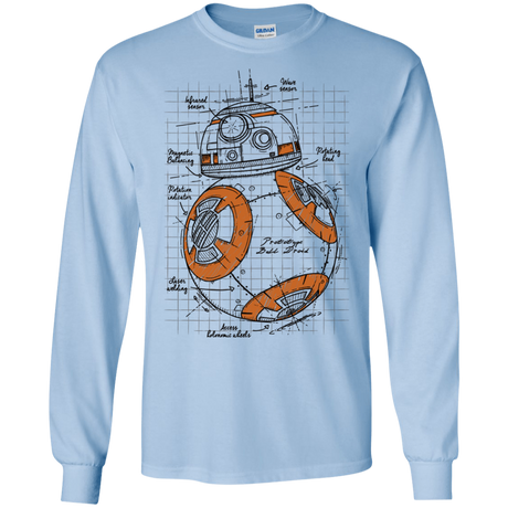 BB-8 Plan Men's Long Sleeve T-Shirt