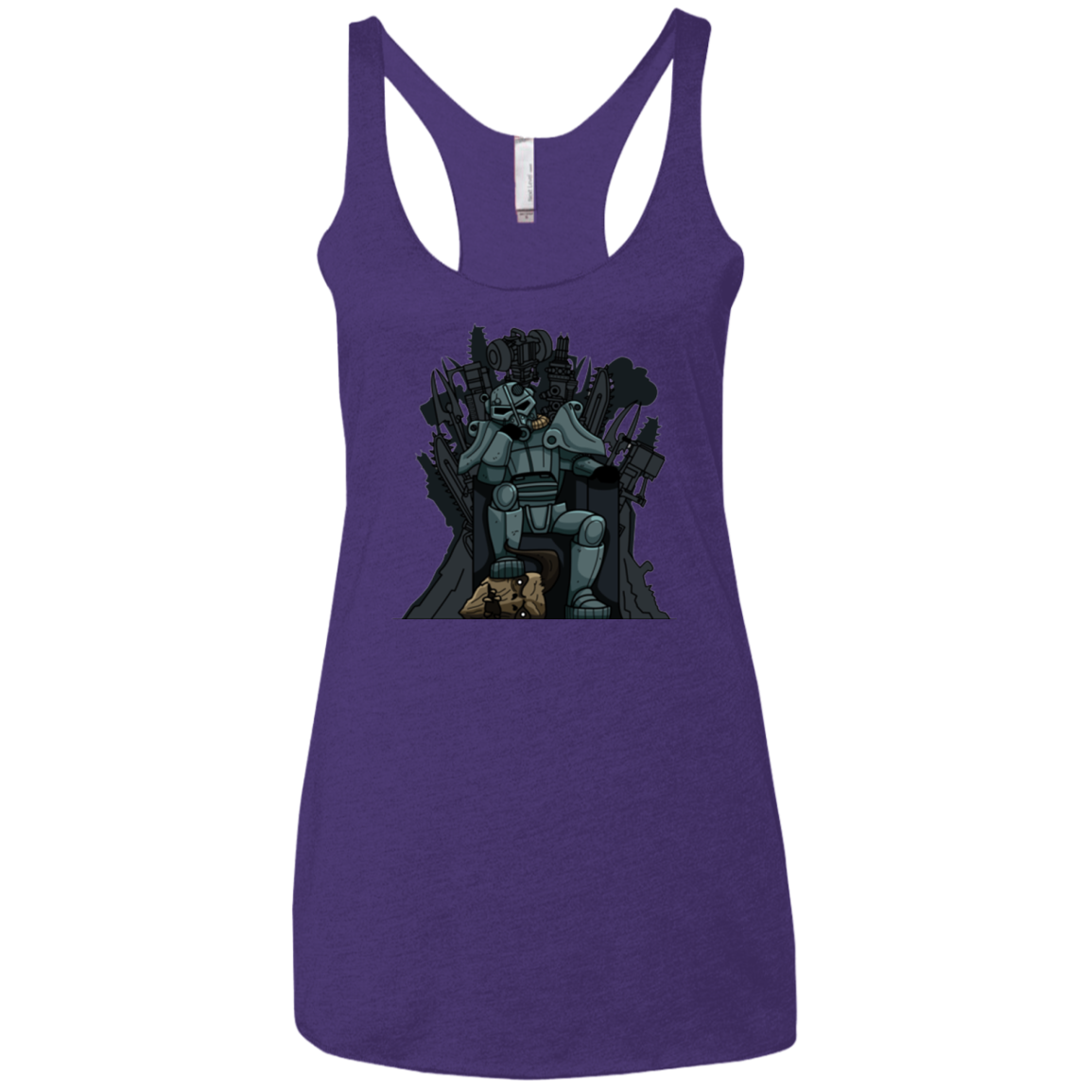 War is Coming V2 Women's Triblend Racerback Tank