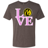 Pink Ranger LOVE Men's Triblend T-Shirt