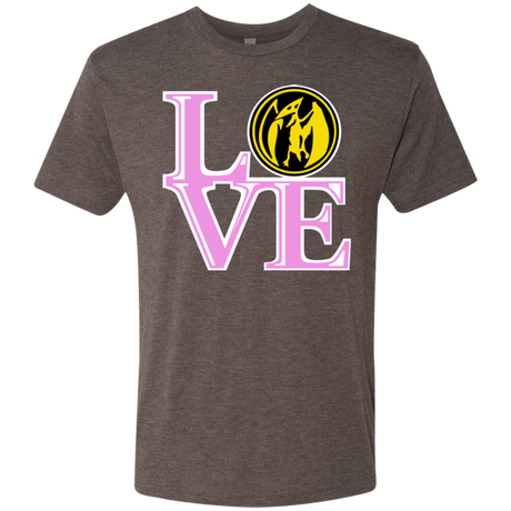 Pink Ranger LOVE Men's Triblend T-Shirt