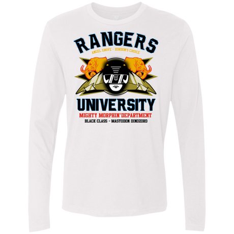 Rangers U Black Ranger Men's Premium Long Sleeve