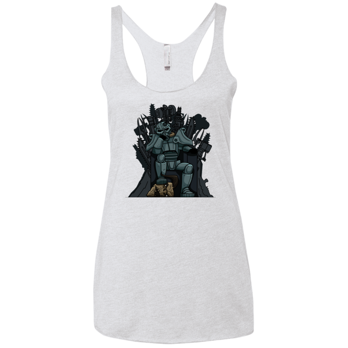 War is Coming V2 Women's Triblend Racerback Tank